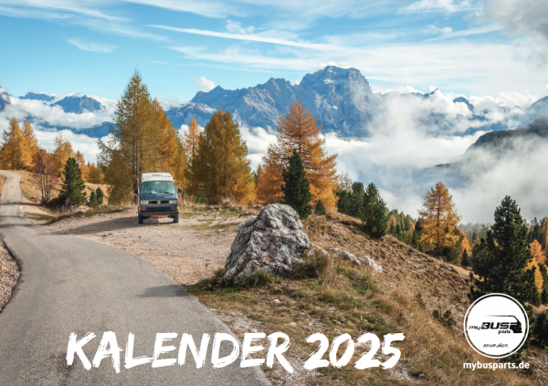 My Bus Parts Bulli Kalender 2025 limitiert