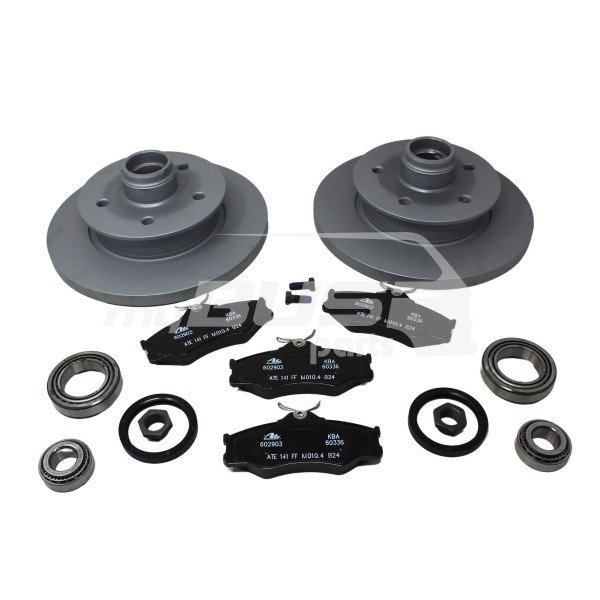 2WD since 7/86 brakes set front with accessory compartible for VW T3